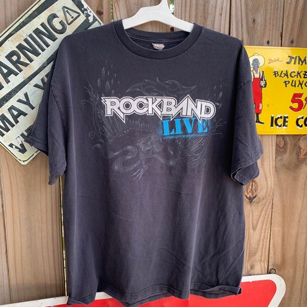 2010 Rockband Live Concert Music Festival T Shirt Mens Size XL